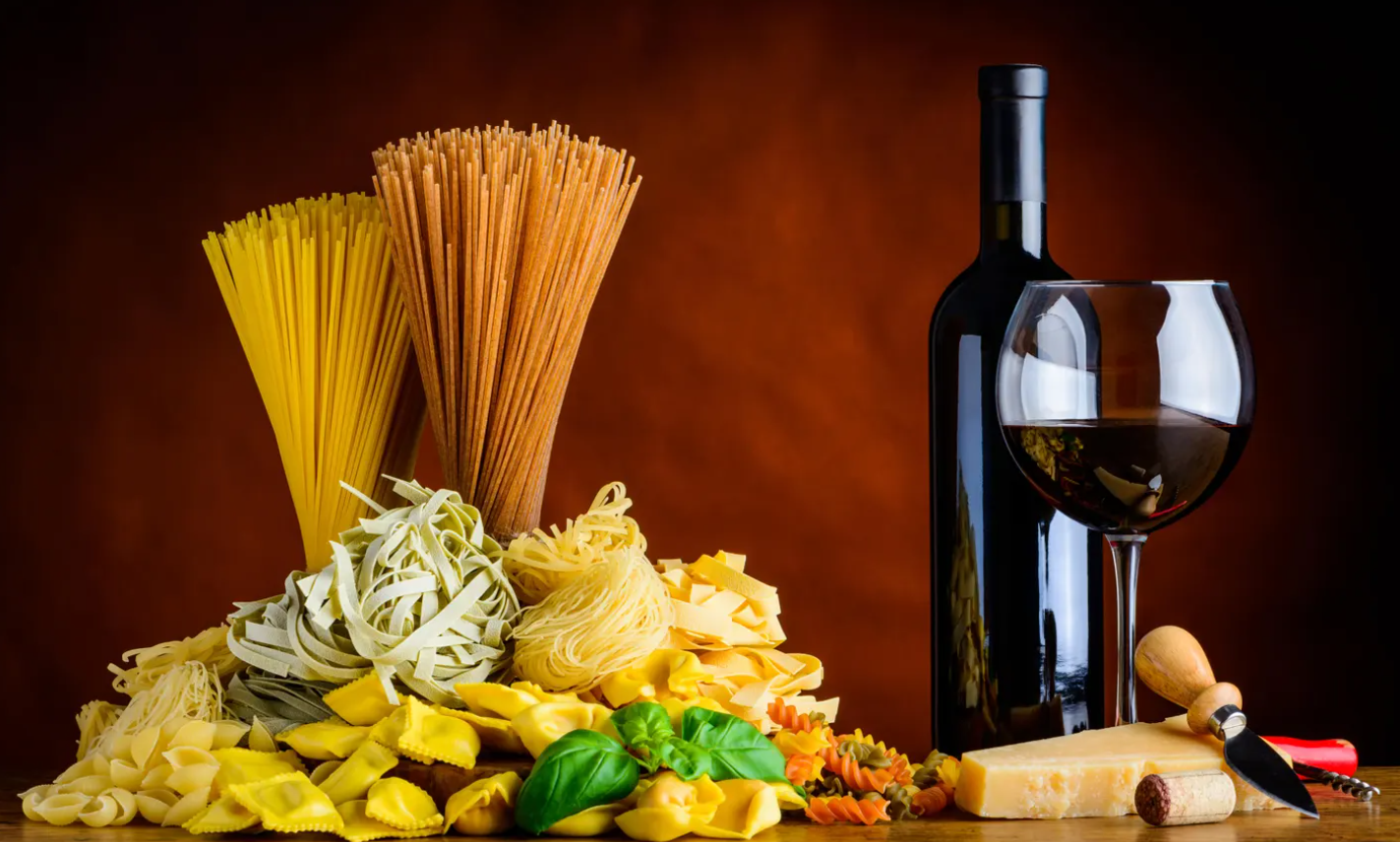 Similarities between French and Italian Food and wine