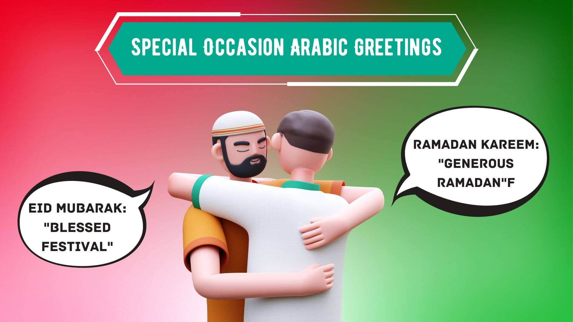 Special Occasion Arabic Greetings