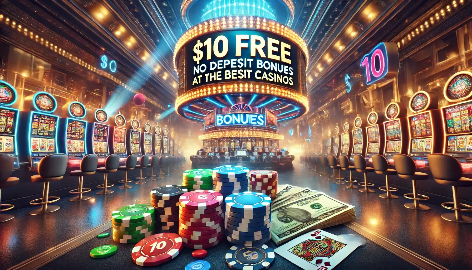 Enjoy $10 Free No Deposit Bonuses at the Best Casinos