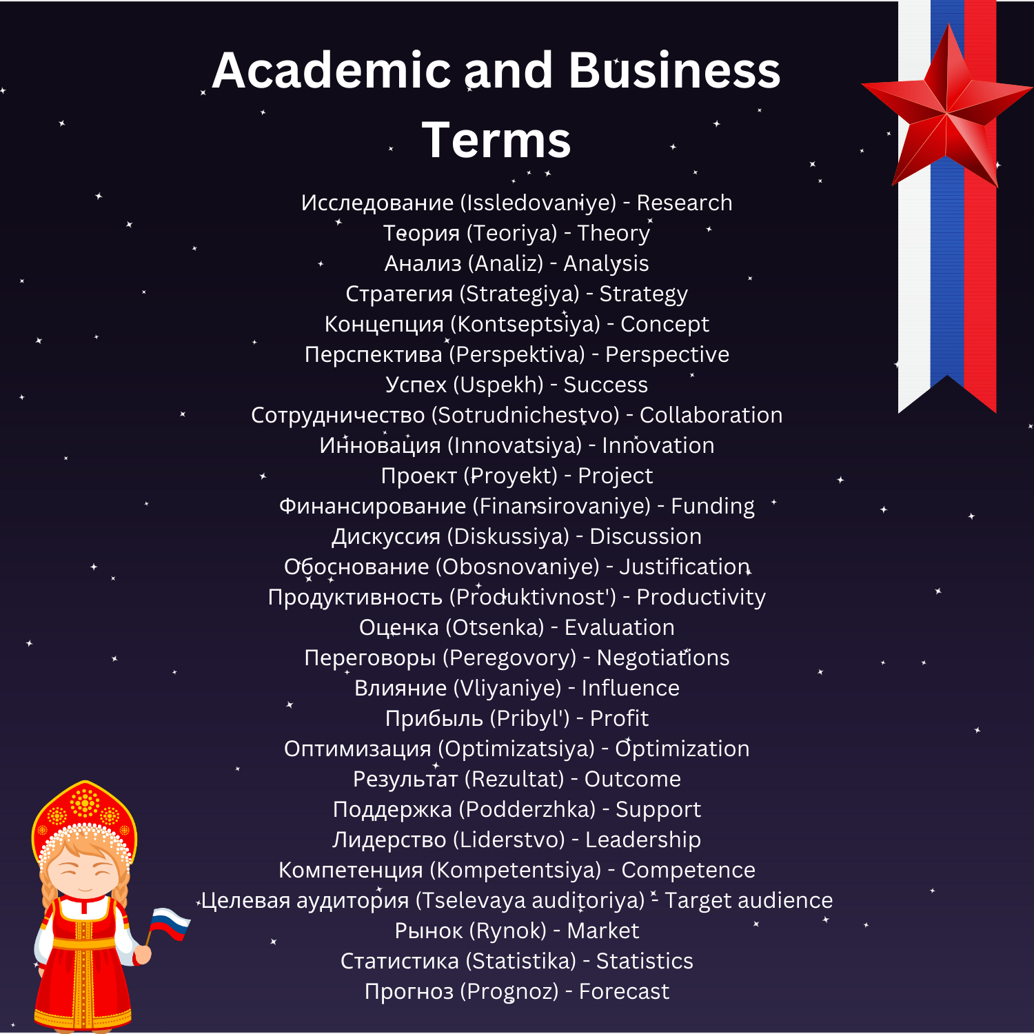 Academic and Business Terms