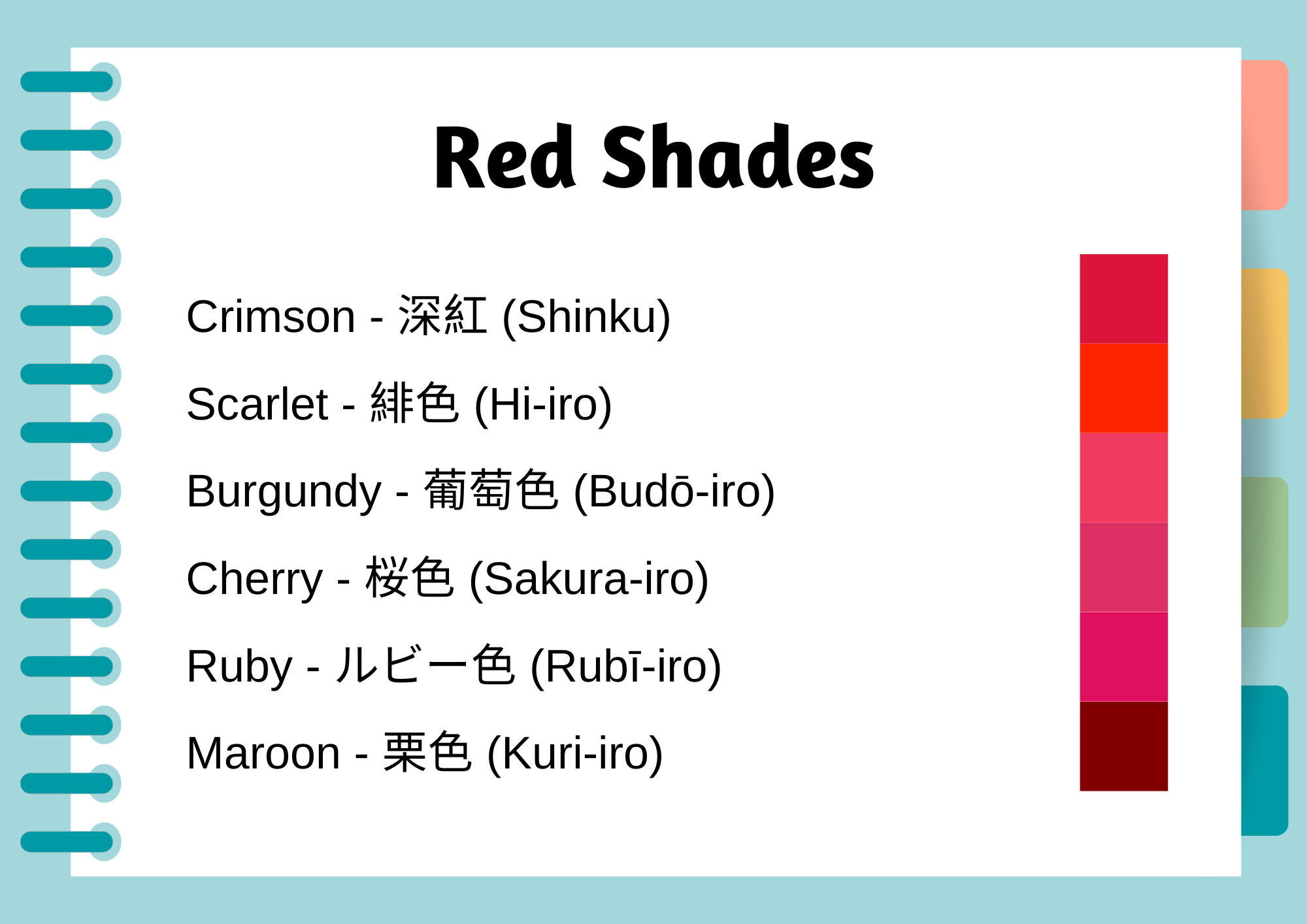 Colors In Japanese A Complete Guide