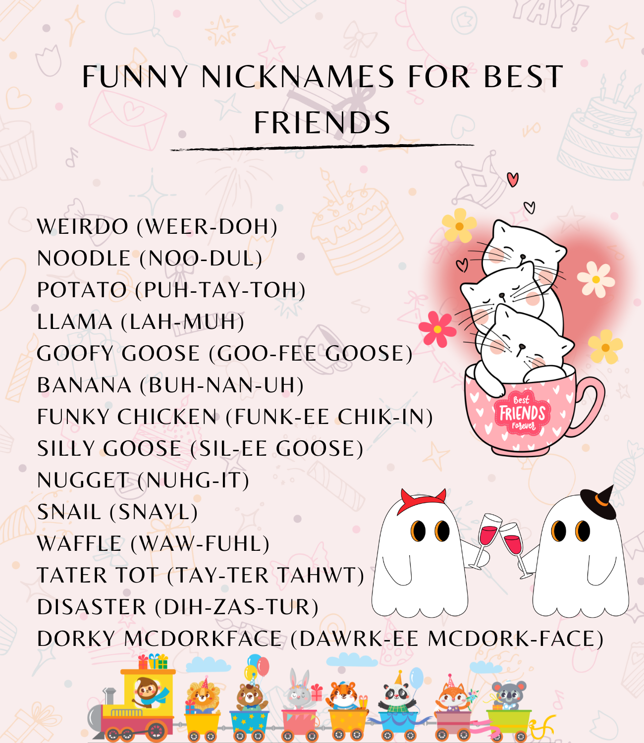 Funny English Nicknames for Best Friends